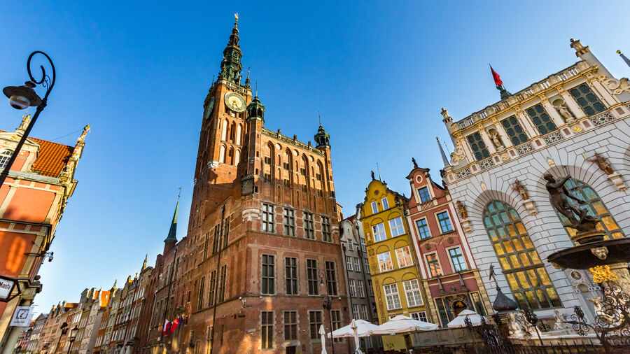 Du lịch Châu Âu tự túc - Du lịch Ba Lan tự túc - Town Hall and Artus Court, Gdańsk Du lịch Châu Âu tự túc - Du lịch Ba Lan tự túc - Town Hall and Artus Court, Gdańsk
