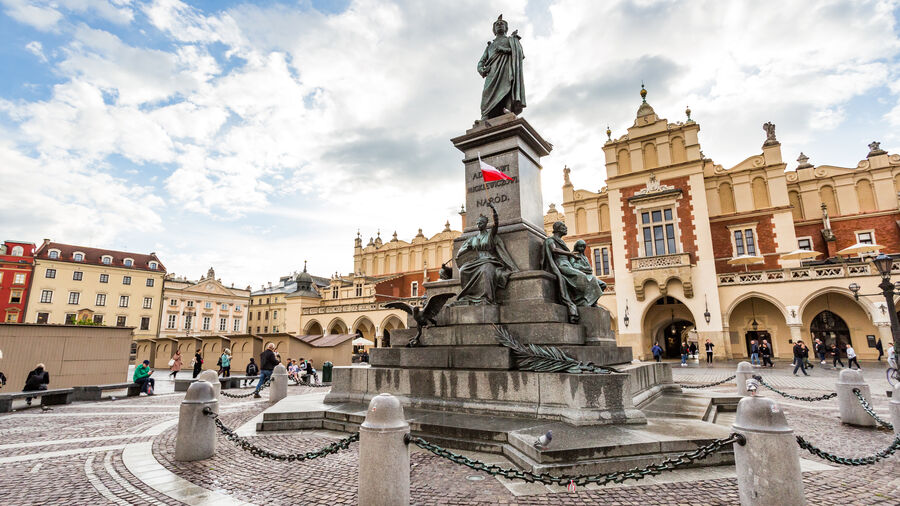 Du lịch Châu Âu tự túc - Du lịch Ba Lan tự túc - Main Market Square, Kraków Du lịch Châu Âu tự túc - Du lịch Ba Lan tự túc - Main Market Square, Kraków