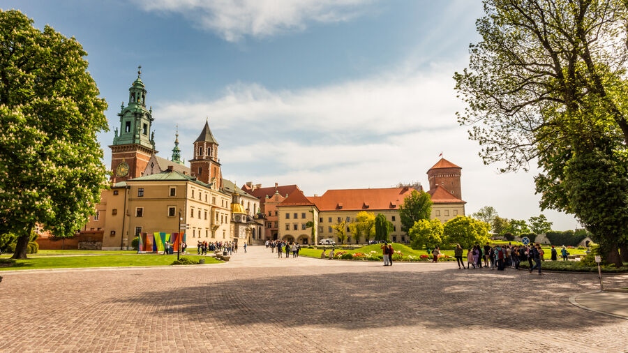 Du lịch Châu Âu tự túc - Du lịch Ba Lan tự túc - Wawel Castle, Kraków Du lịch Châu Âu tự túc - Du lịch Ba Lan tự túc - Wawel Castle, Kraków