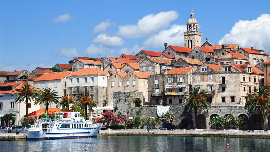 Du lịch Châu Âu tự túc - Du lịch Croatia tự túc - Korcula Coastline Du lịch Châu Âu tự túc - Du lịch Croatia tự túc - Korcula Coastline