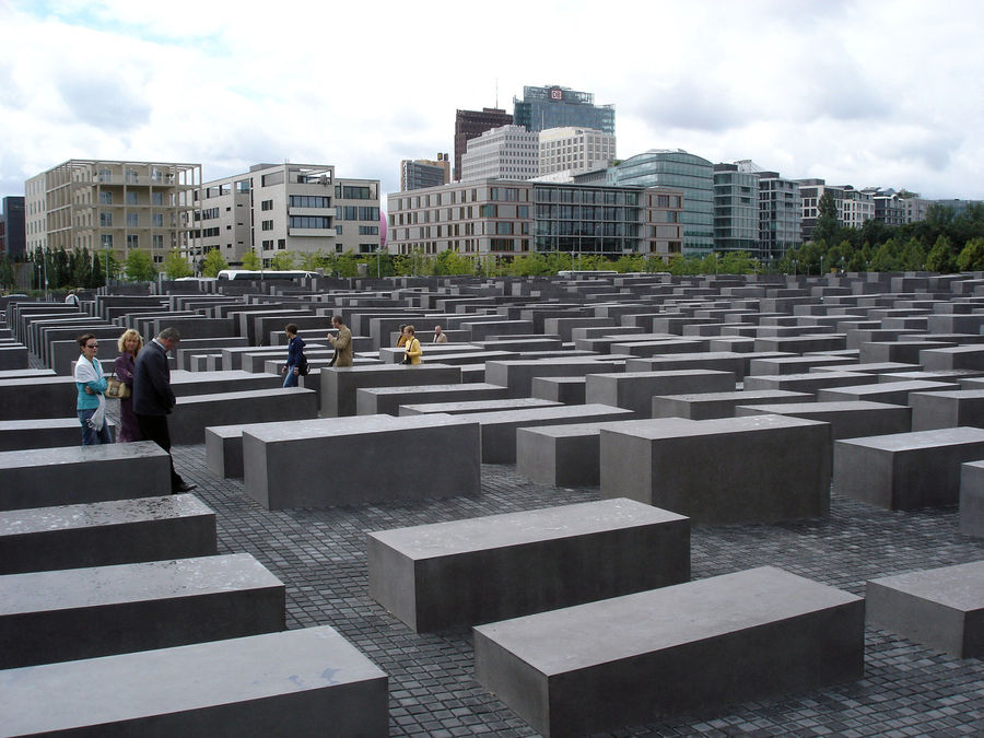 Du lịch Đức - Thành phố Berlin - Đài tưởng niệm những người Do Thái bị sát hại ở Châu Âu, Berlin