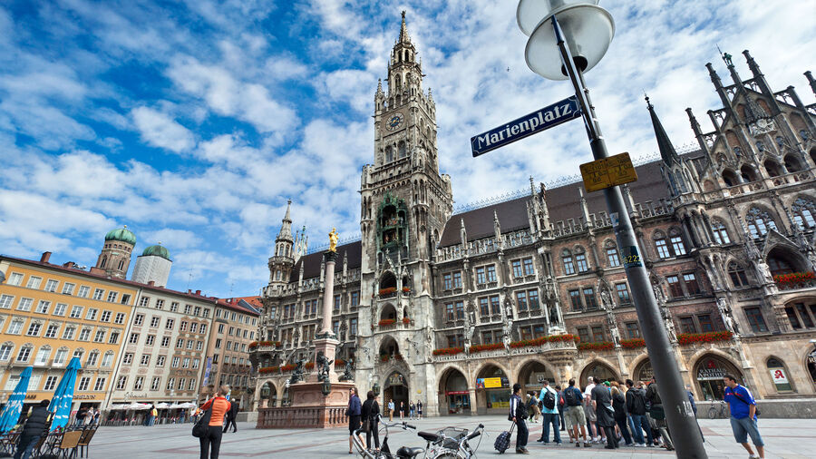 Du lịch Đức - Thành phố Munich - Tòa thị chính mới, Munich
